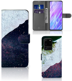 B2Ctelecom Bookcase Flip Case Samsung Galaxy S20 Ultra Hoesje Sea in Space