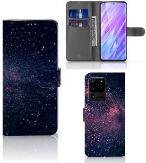 B2Ctelecom Bookcase Flip Case Samsung Galaxy S20 Ultra Hoesje Stars