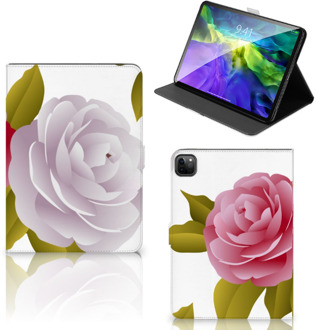 B2Ctelecom Bookcase Hoesje iPad 11 Pro (2020) Hoesje met Standaard Roses