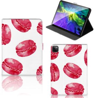 B2Ctelecom Bookcase Hoesje iPad Pro 11 (2020) Tablet Hoes met Standaard Pink Macarons