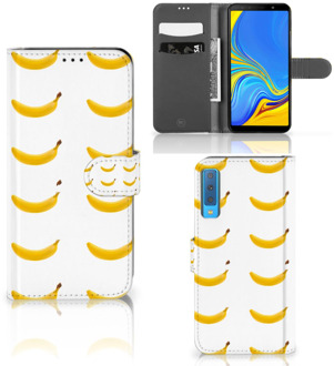 B2Ctelecom Bookcase Hoesje Samsung Galaxy A7 (2018) Banana