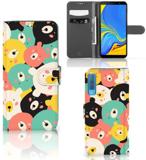 B2Ctelecom Bookcase Hoesje Samsung Galaxy A7 (2018) Bears