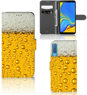 B2Ctelecom Bookcase Hoesje Samsung Galaxy A7 (2018) Bier