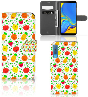 B2Ctelecom Bookcase Hoesje Samsung Galaxy A7 (2018) Design Fruits