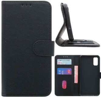 B2Ctelecom Bookcase Hoesje Samsung Galaxy S20 Zwart met Standaard