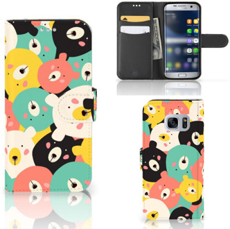 B2Ctelecom Bookcase hoesje Samsung Galaxy S7 Bears