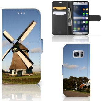 B2Ctelecom Bookcase Hoesje Samsung Galaxy S7 Molen