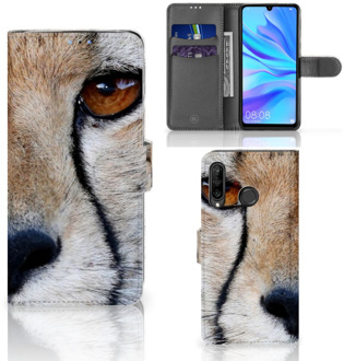 B2Ctelecom Bookcase Huawei P30 Lite Design Cheetah