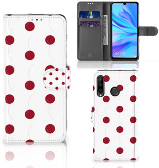 B2Ctelecom Bookcase Huawei P30 Lite Design Cherries