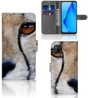 B2Ctelecom Bookcase Huawei P40 Lite Hoesje Cheetah