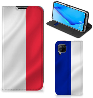 B2Ctelecom Bookcase Huawei P40 Lite Smart Cover Franse Vlag