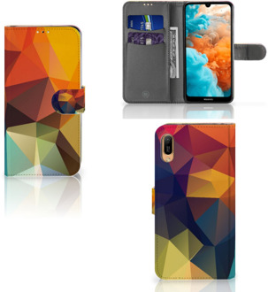 B2Ctelecom Bookcase Huawei Y6 (2019) Polygon Color