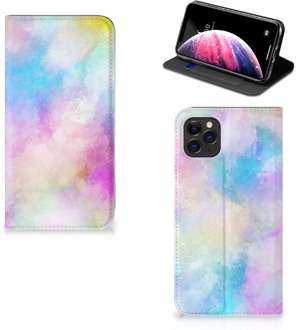 B2Ctelecom Bookcase iPhone 11 Pro Max Watercolor Light