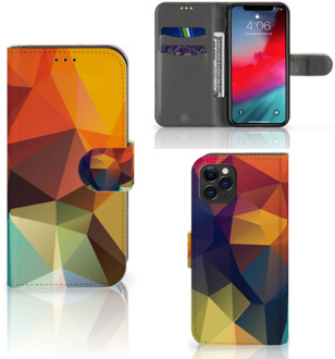 B2Ctelecom Bookcase iPhone 11 Pro Polygon Color