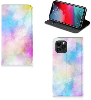 B2Ctelecom Bookcase iPhone 11 Pro Watercolor Light