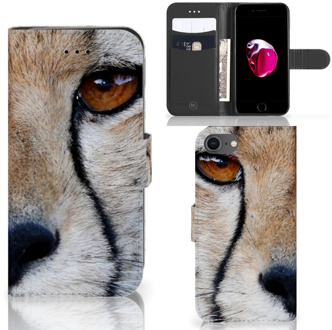 B2Ctelecom Bookcase iPhone SE (2020) | 7 | 8 Hoesje Design Cheetah