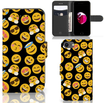 B2Ctelecom Bookcase iPhone SE (2020) - iPhone 7 | 8 Hoesje Design Emoji