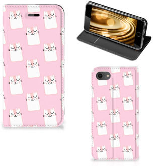 B2Ctelecom Bookcase iPhone SE (2020) - iPhone 7/8 Hoesje Sleeping Cats