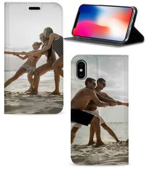 B2Ctelecom Bookcase iPhone X | Xs Stand Case Hoesje Maken met Foto's