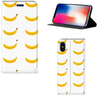 B2Ctelecom Bookcase iPhone Xs | X Banana