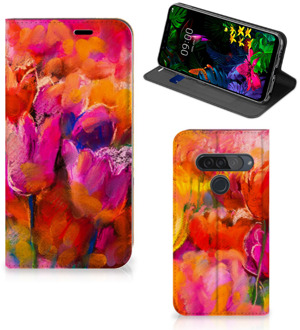 B2Ctelecom Bookcase LG G8s Thinq Tulpen