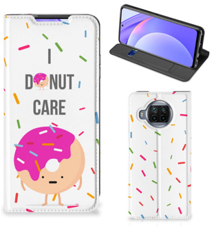 B2Ctelecom Bookcase met Quotes Xiaomi Mi 10T Lite Smartphone Hoesje Cadeautjes voor Meisjes Donut