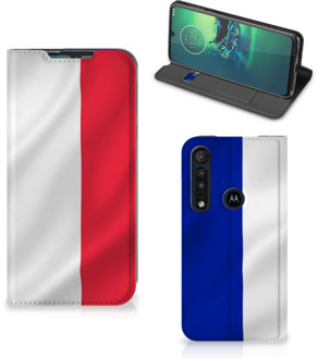 B2Ctelecom Bookcase Motorola G8 Plus Smart Cover Franse Vlag