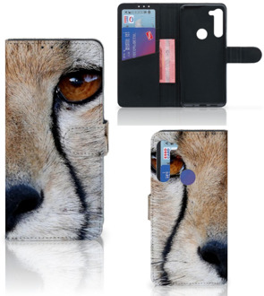 B2Ctelecom Bookcase Motorola G8 Power Hoesje Cheetah