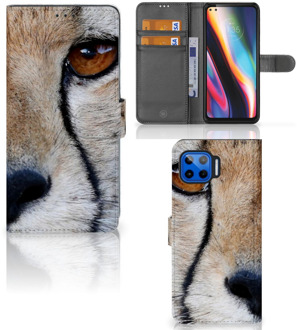 B2Ctelecom Bookcase Motorola Moto G 5G Plus Hoesje Cheetah