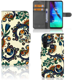 B2Ctelecom Bookcase Motorola Moto G Pro Hoesje Barok Flower