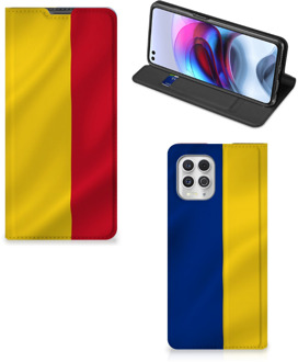 B2Ctelecom Bookcase Motorola Moto G100 Smart Cover Roemeense Vlag