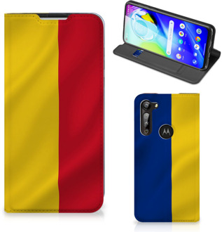 B2Ctelecom Bookcase Motorola Moto G8 Power Smart Cover Roemeense Vlag