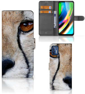 B2Ctelecom Bookcase Motorola Moto G9 Plus Hoesje Cheetah