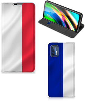 B2Ctelecom Bookcase Motorola Moto G9 Plus Smart Cover Franse Vlag