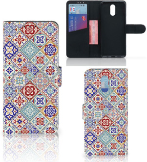 B2Ctelecom Bookcase Nokia 2.3 Tiles Color