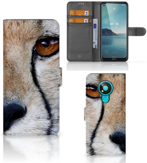 B2Ctelecom Bookcase Nokia 3.4 Hoesje Cheetah