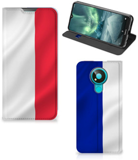 B2Ctelecom Bookcase Nokia 3.4 Smart Cover Franse Vlag