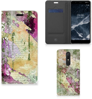 B2Ctelecom Bookcase Nokia 5.1 (2018) Letter Painting