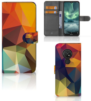 B2Ctelecom Bookcase Nokia 7.2 | Nokia 6.2 Polygon Color