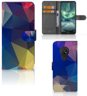 B2Ctelecom Bookcase Nokia 7.2 | Nokia 6.2 Polygon Dark