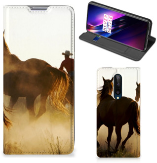 B2Ctelecom Bookcase OnePlus 8 Smart Cover Cowboy