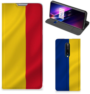 B2Ctelecom Bookcase OnePlus 8 Smart Cover Roemeense Vlag