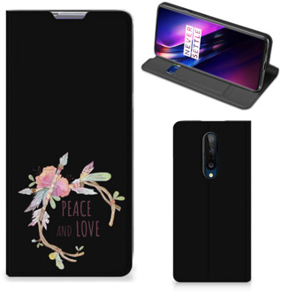 B2Ctelecom Bookcase OnePlus 8 Telefoonhoesje Boho Text