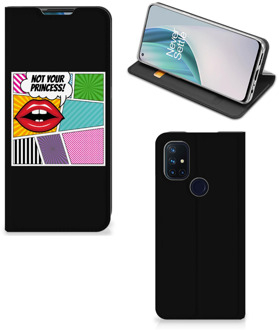 B2Ctelecom Bookcase OnePlus Nord N10 5G Telefoonhoesje Popart Princess