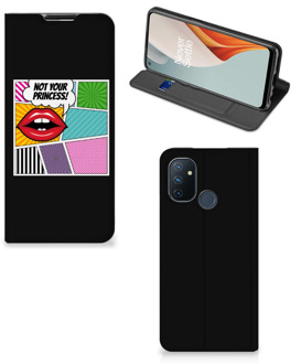 B2Ctelecom Bookcase OnePlus Nord N100 Telefoonhoesje Popart Princess