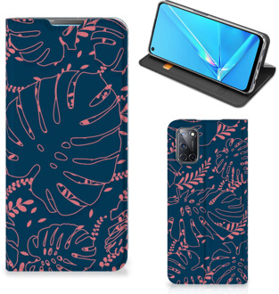 B2Ctelecom Bookcase OPPO A52 | A72 Smartphone Hoesje Palm Leaves