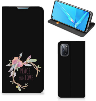 B2Ctelecom Bookcase OPPO A52 | A72 Telefoonhoesje Boho Text