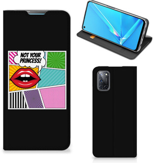 B2Ctelecom Bookcase OPPO A52 | A72 Telefoonhoesje Popart Princess