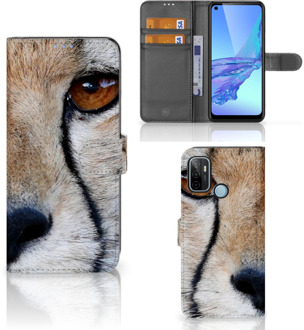 B2Ctelecom Bookcase OPPO A53 | OPPO A53s Hoesje Cheetah