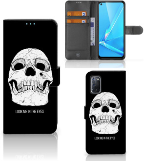 B2Ctelecom Bookcase OPPO A72 | OPPO A52 GSM Hoesje Skull Eyes